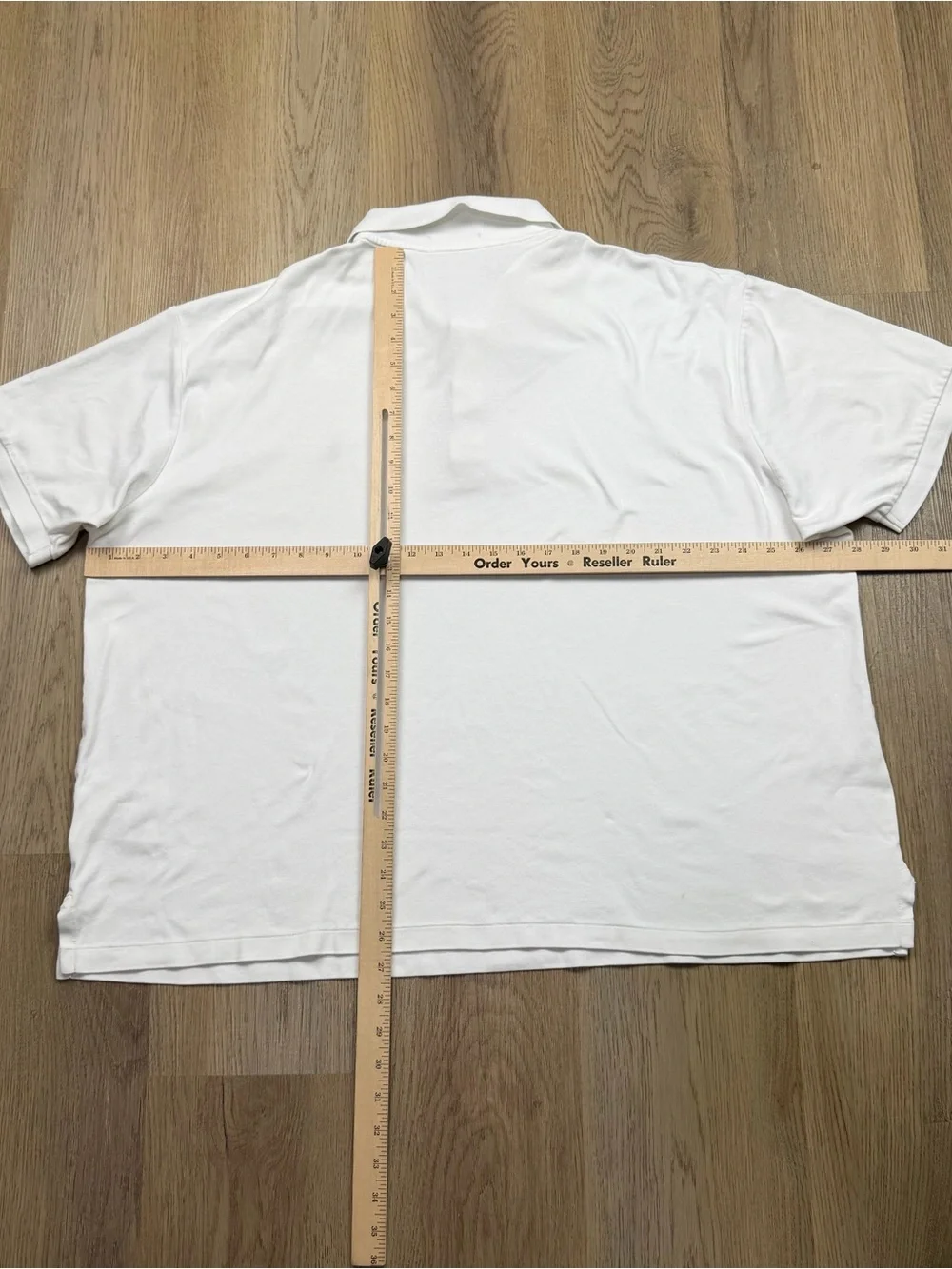 Ralph Lauren Shirt Men's Size 2XB White Short-Sleeve Polo Golf